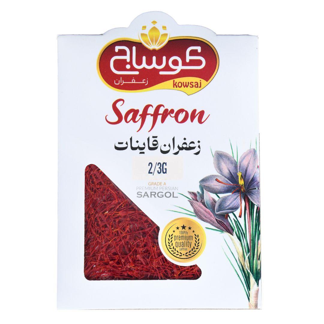 زعفران نیم مثقال پاکتی سنتی خشک